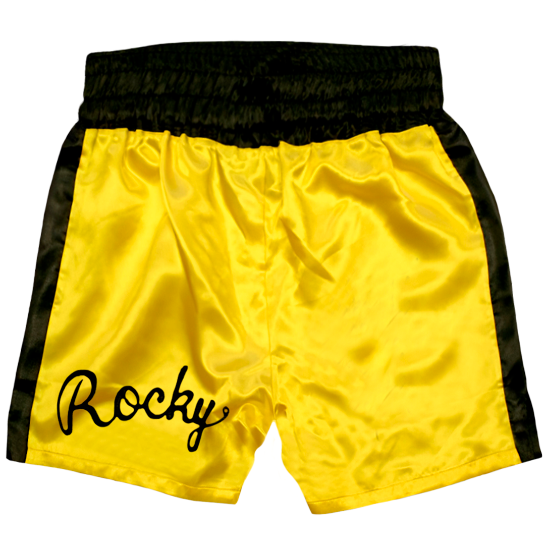 🩳🥊 Short (satin) de boxeo "Rocky Balboa"