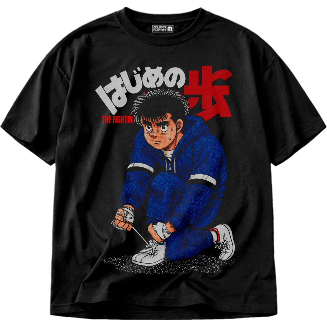 👕🧥 Ippo "atando cordón"