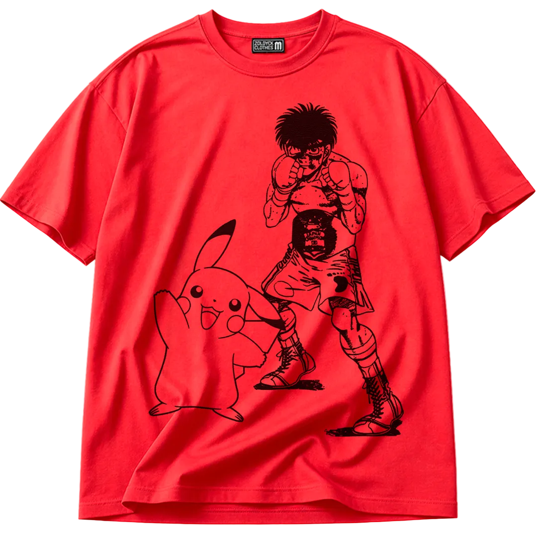 👕🧥 Pikachu & Ippo en el ring