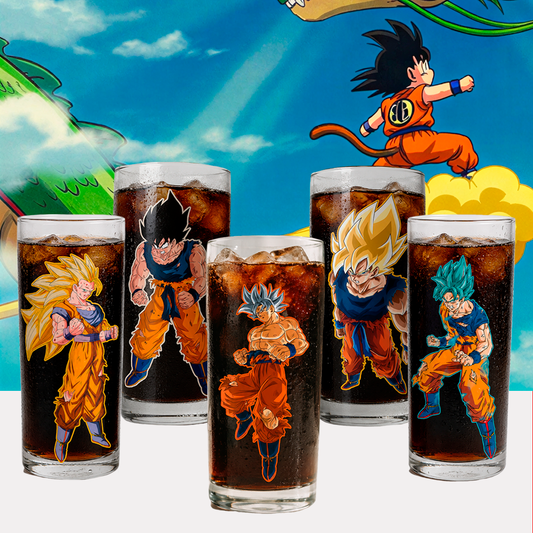 📦 Box 5 stickers Son Goku