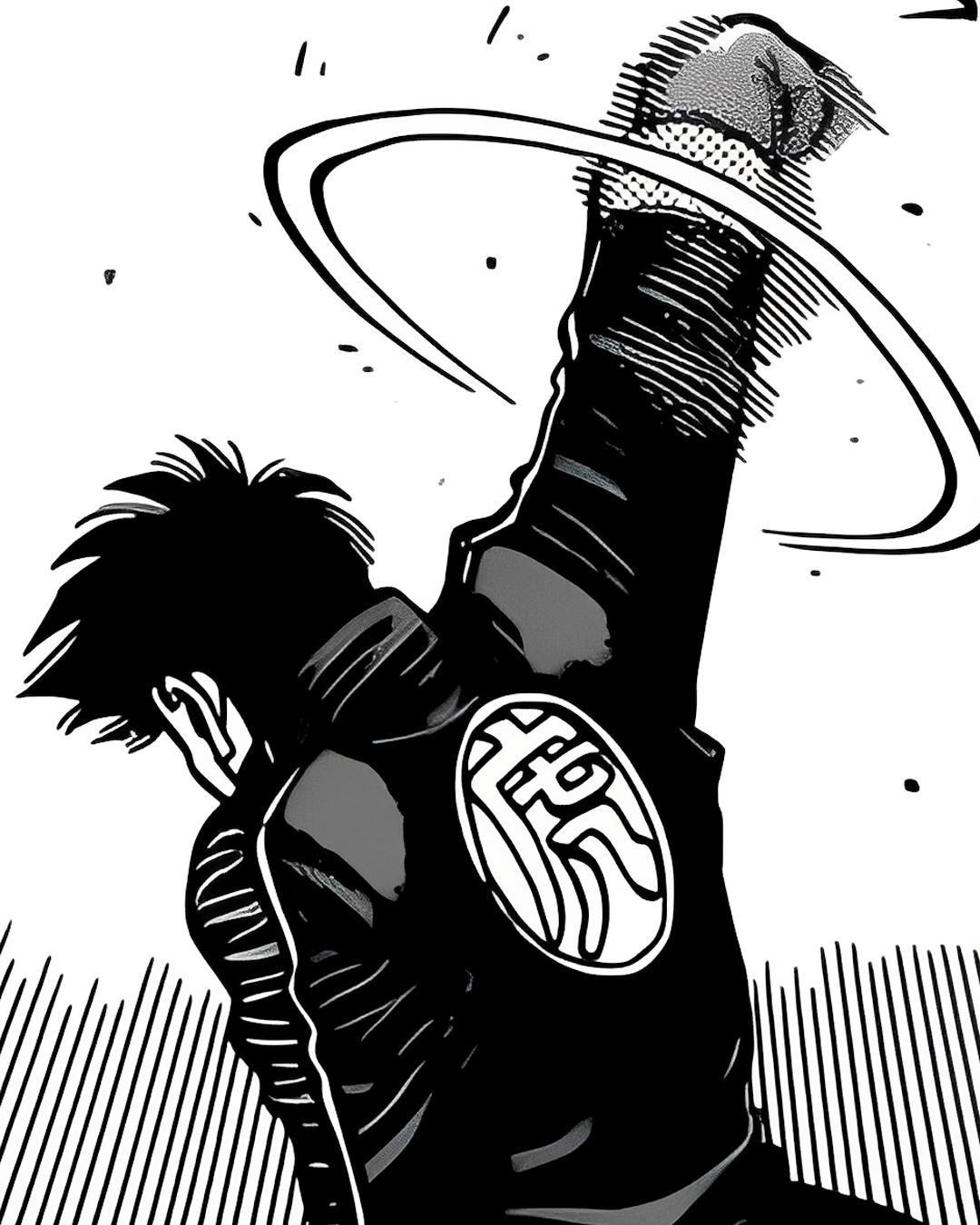 🧥 Sendo "Bata Kanji del tigre" (Hajime no ippo)