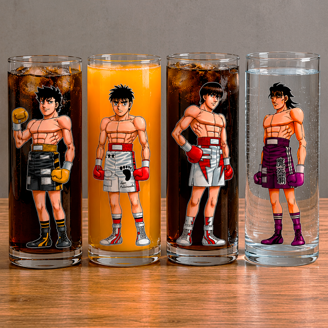📦 Box 4 stickers "Hajime no ippo"