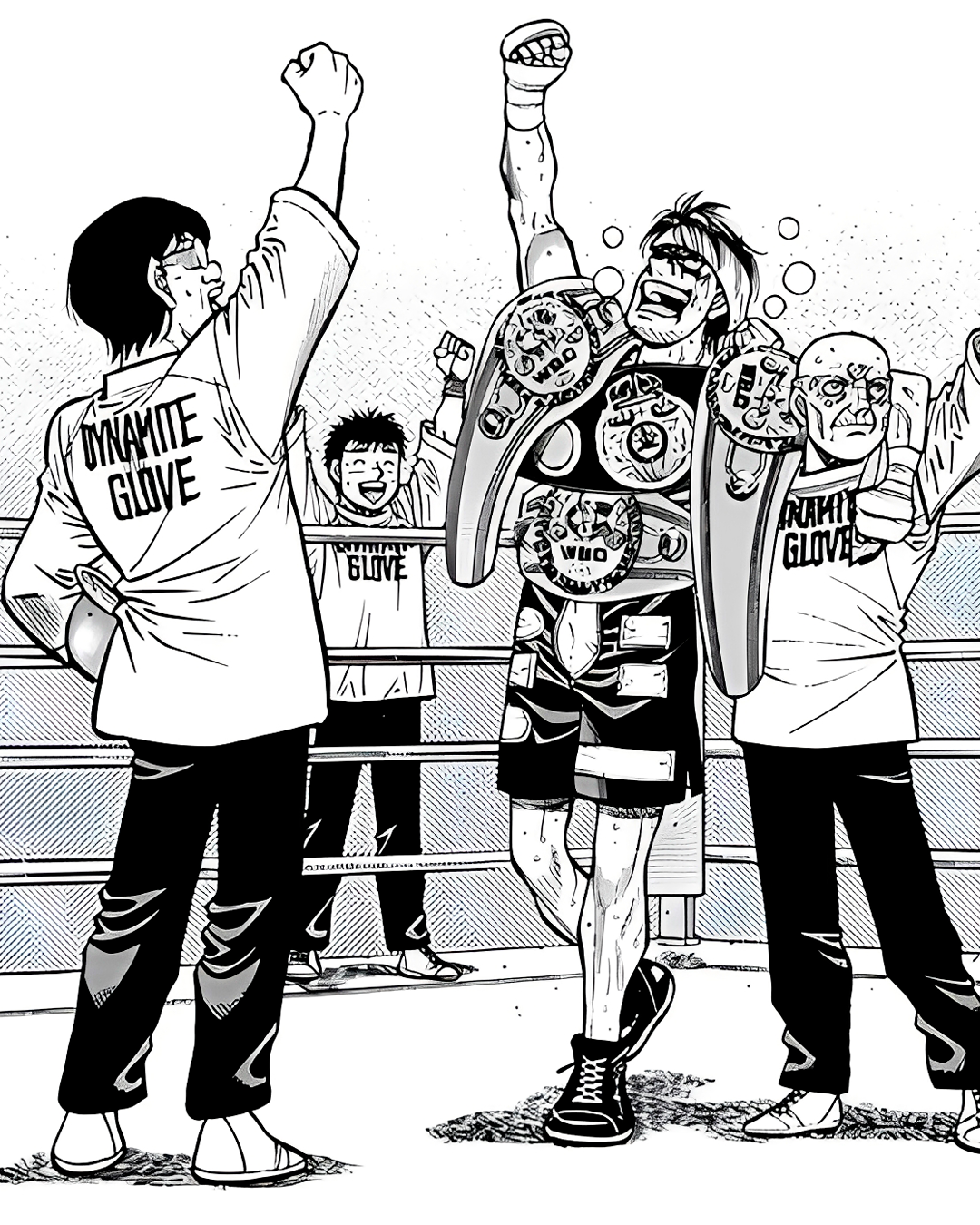 👕🧥 "Dynamite glove" (Hajime no ippo)