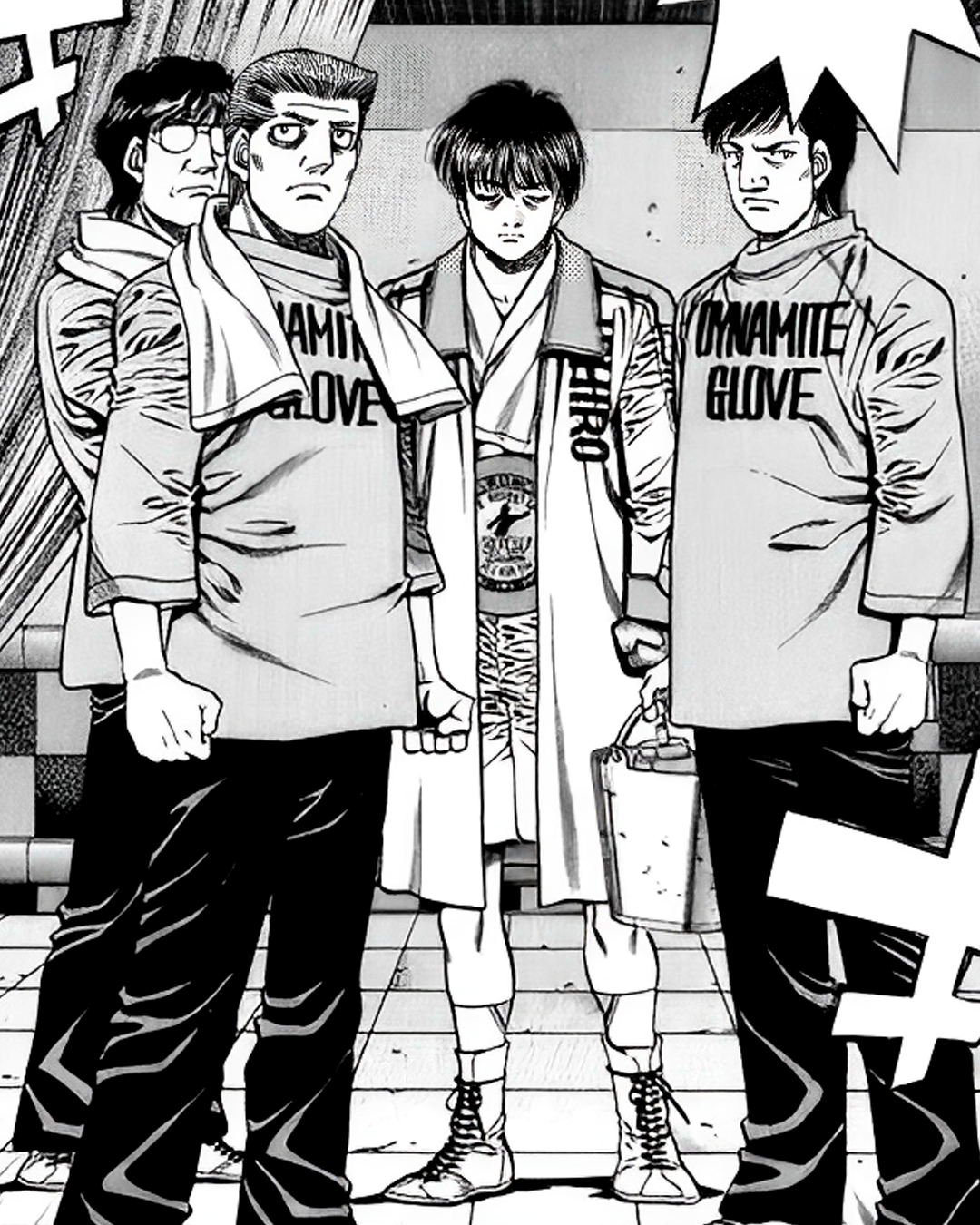 👕🧥 "Dynamite glove" (Hajime no ippo)