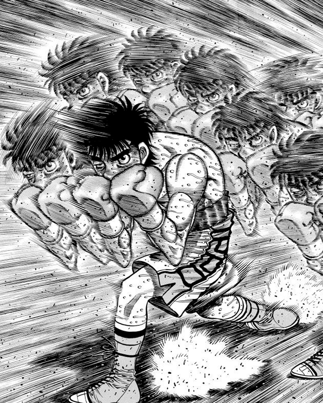 👕🧥 "Ippo Dempsey roll" de Hajime no ippo
