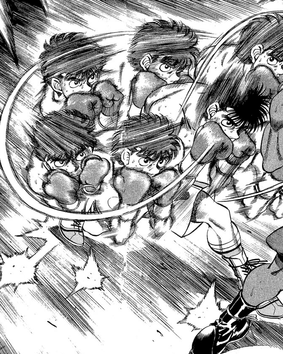 👕🧥 "Ippo Dempsey roll" de Hajime no ippo