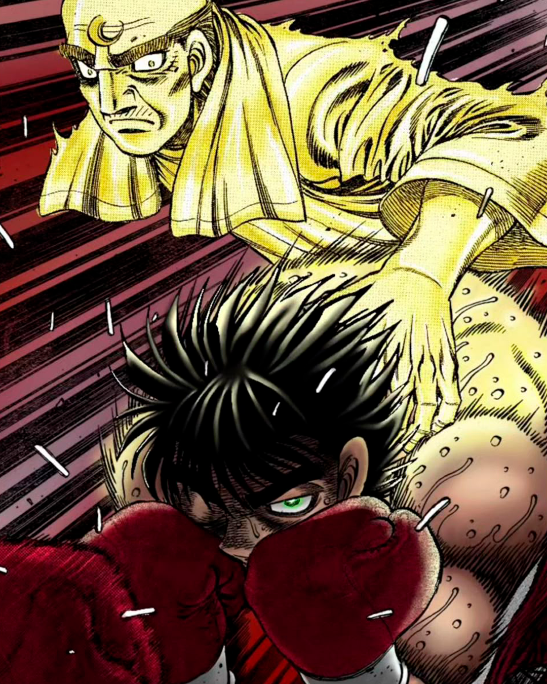 👕🧥 "Ippo Dempsey roll" de Hajime no ippo