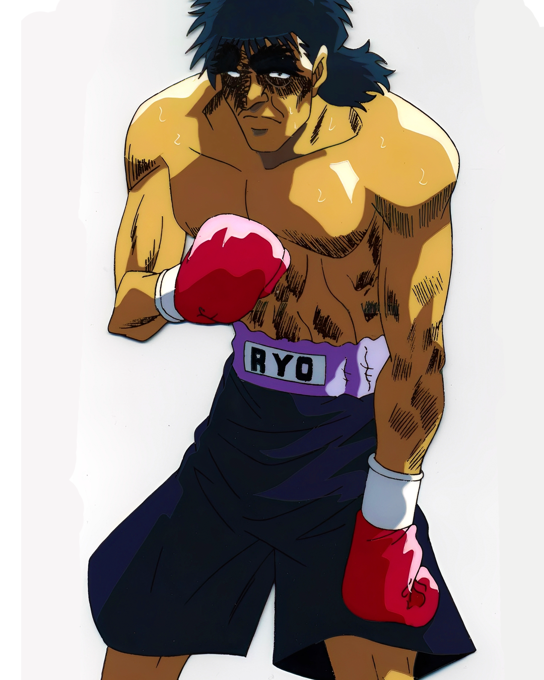 🩳🥊 Short (satín) Ryo Mashiba de Hajime no ippo