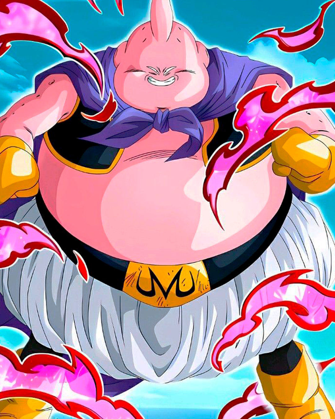 🩳🥊 Short boxeo "Majin Boo" de Dragon Ball Z