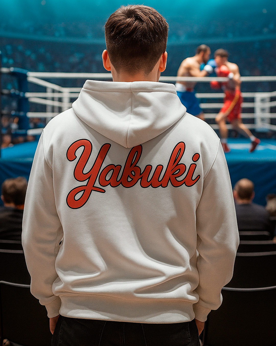 👕🧥 "Yabuki" (letras rojo) de Ashita no Joe