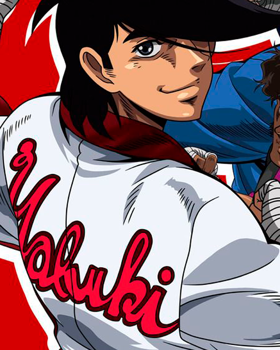 👕🧥 "Yabuki" (letras rojo) de Ashita no Joe