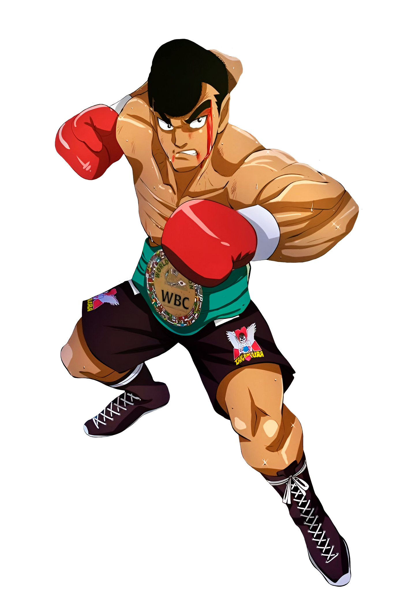 🩳🥊 Short boxeo de Takamura Mamoru de Hajime no ippo
