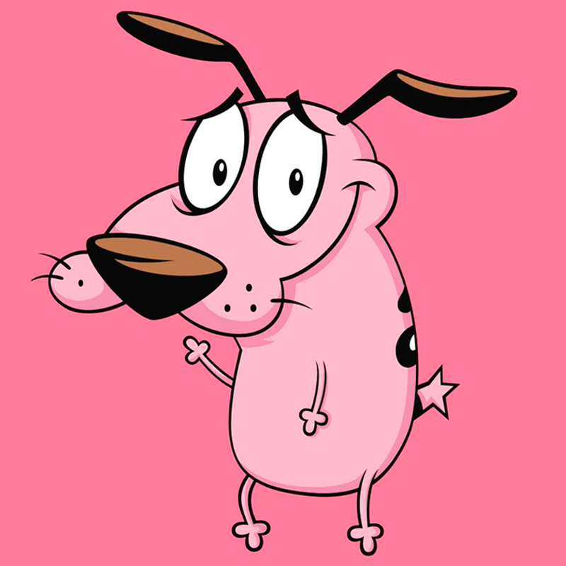 Coraje, el perro cobarde