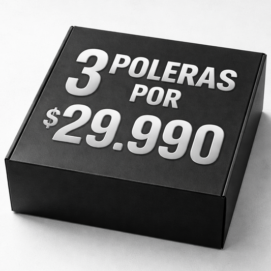 📦👕 Box 3 poleras ($29.990)