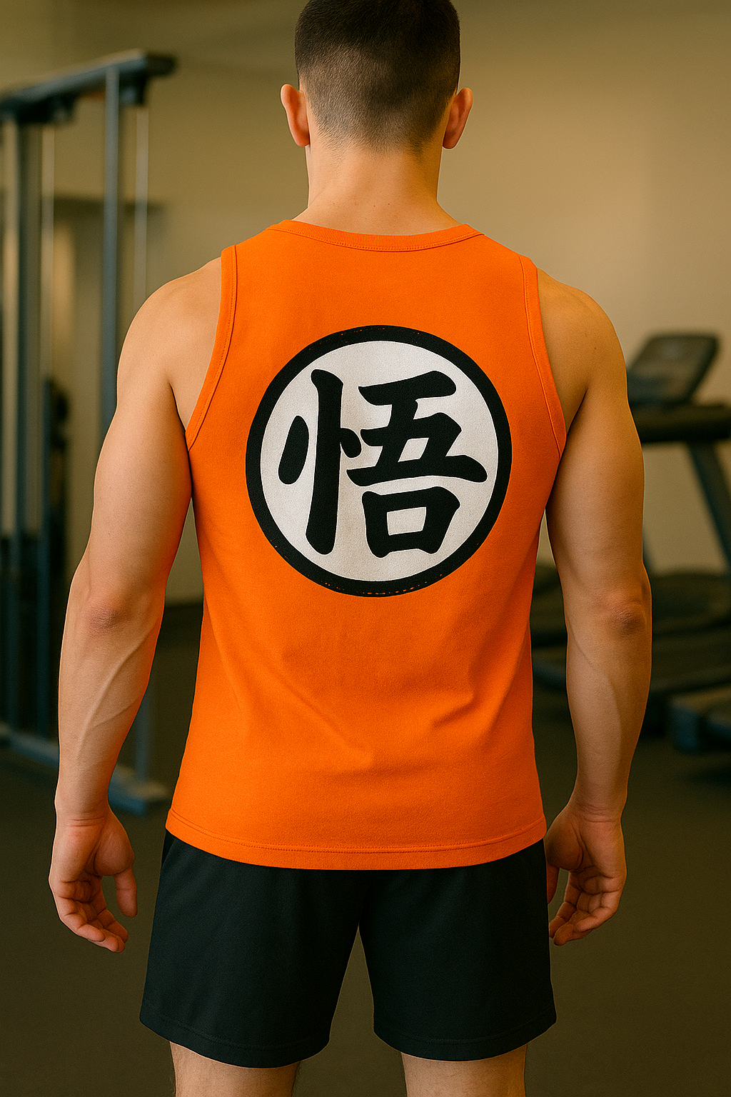 👕 Sin mangas "Kanji Goku original" de Dragon Ball Z