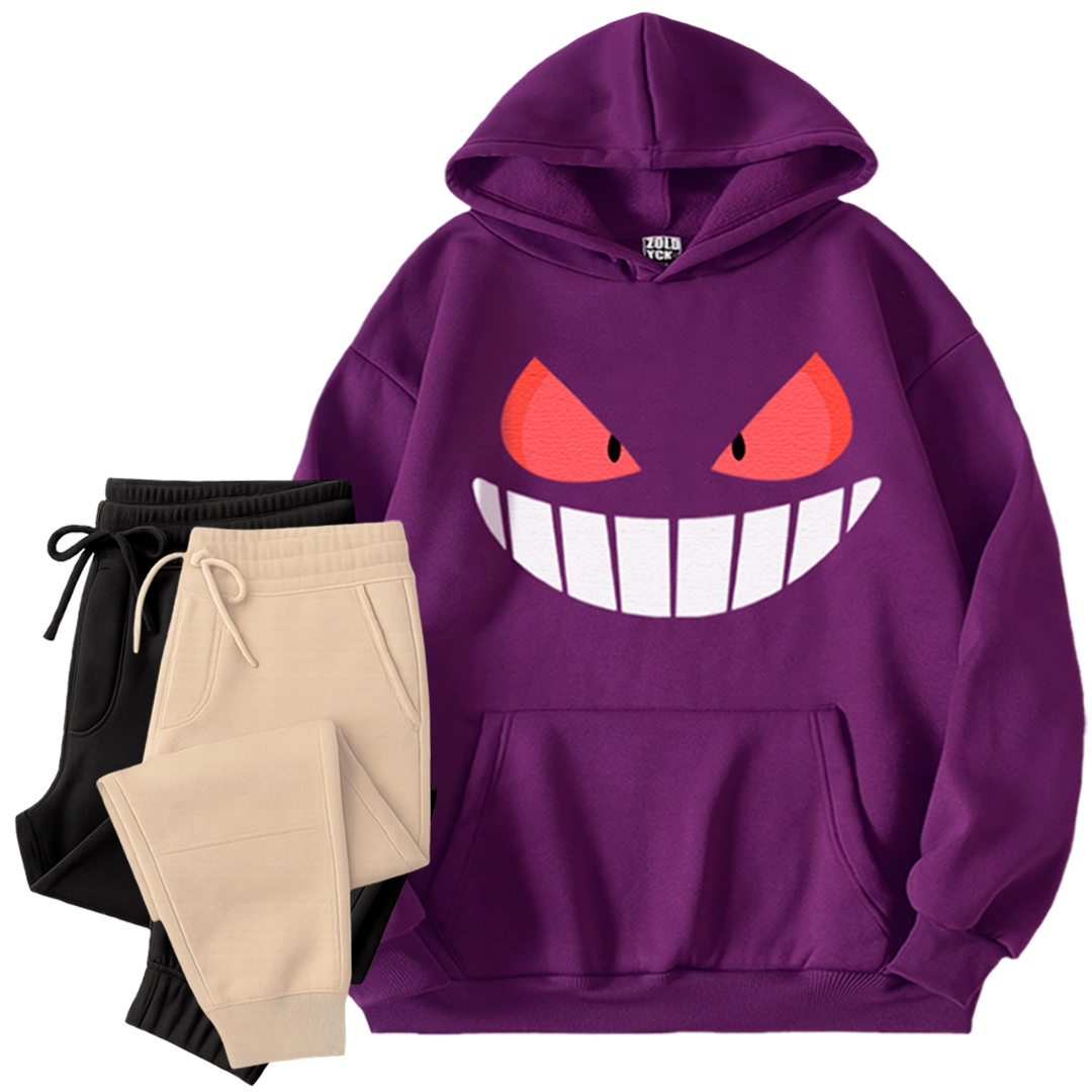 👖🧥 Buzo completo "Ojos de Gengar" de Pokémon