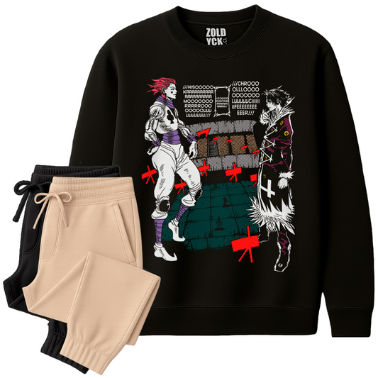 👖🧥 Buzo completo "Hisoka Vs Chrollo" de Hunter x hunter