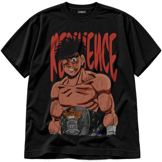 👕🧥 Ippo "Resilience" (prenda negra)