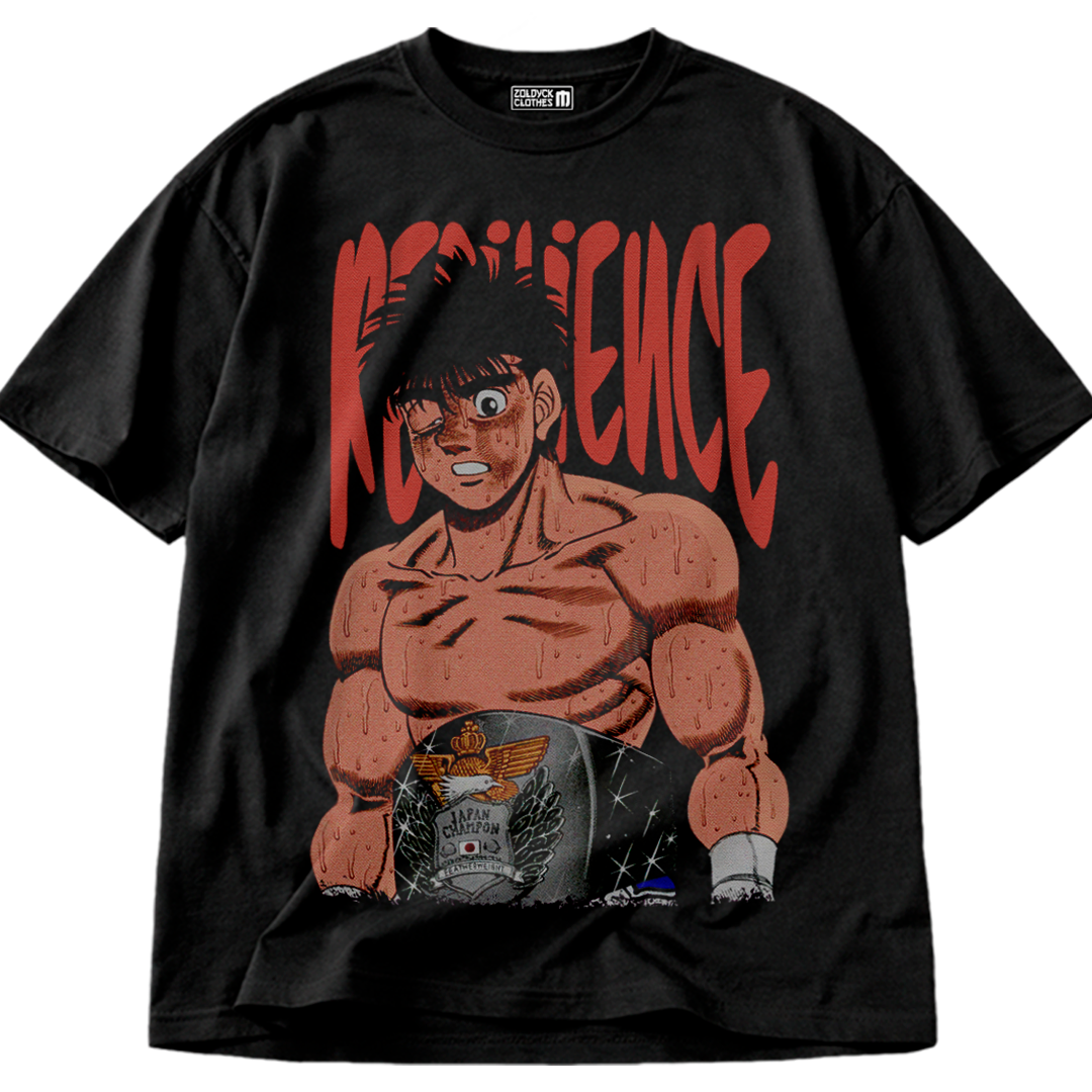 👕🧥 Ippo "Resilience" (prenda negra)