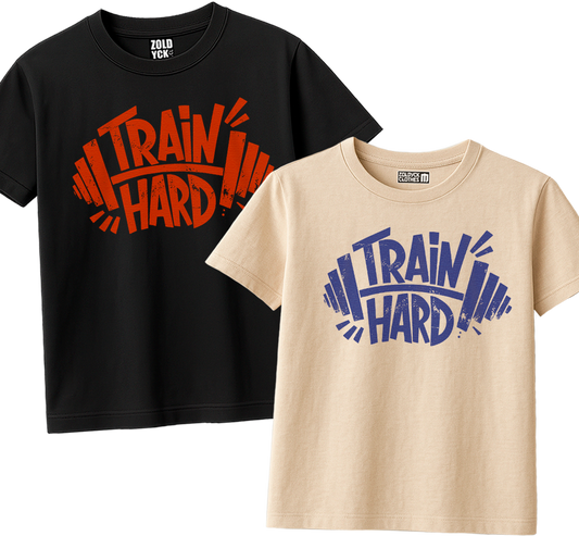 👕🧥 "Train Hard"