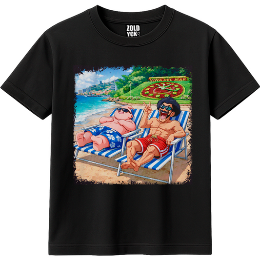 👕🧥 Boo & Mr Satan en Viña del Mar (Dragon Ball z)