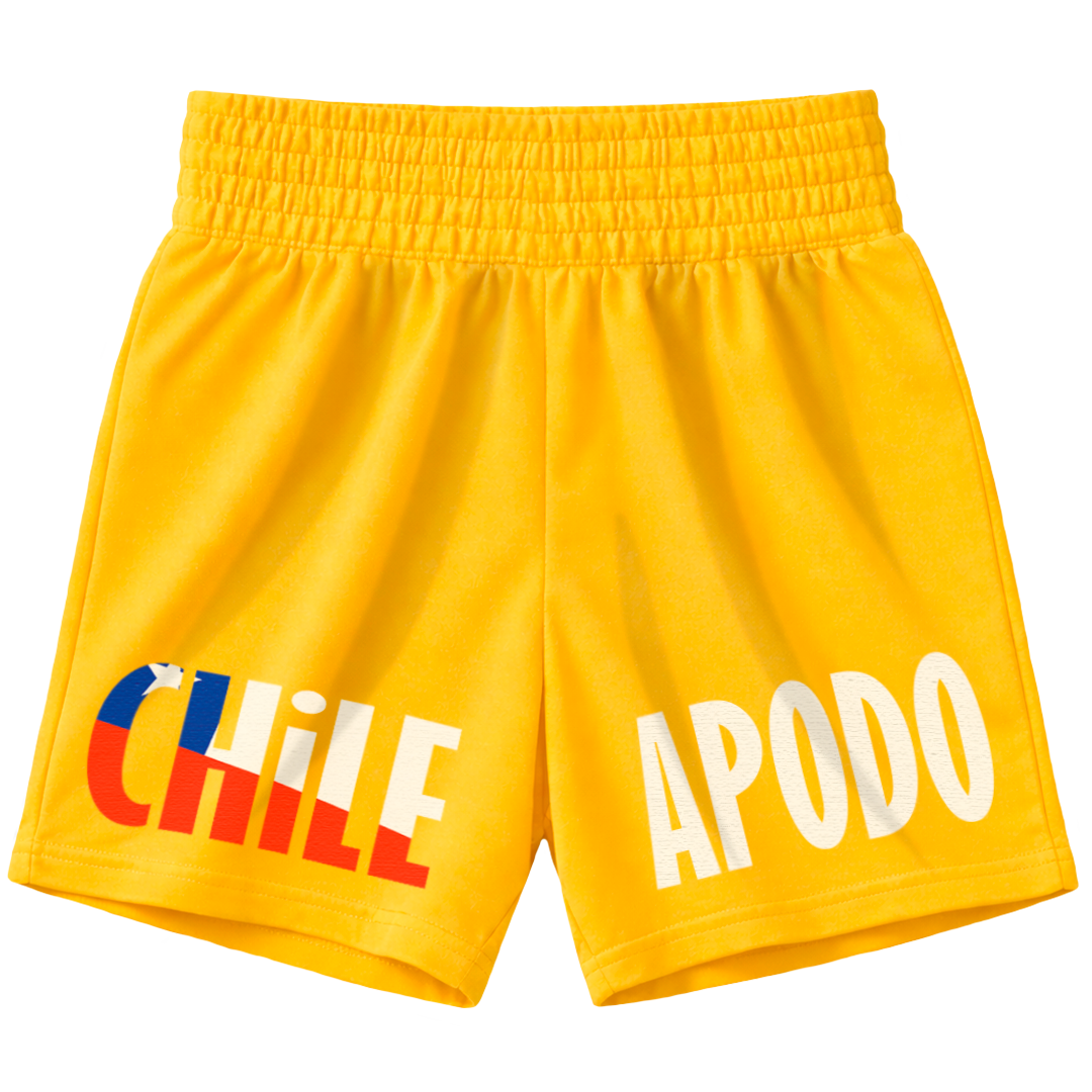 🩳🥊 Short boxeo (Chile + apodo) personalizado