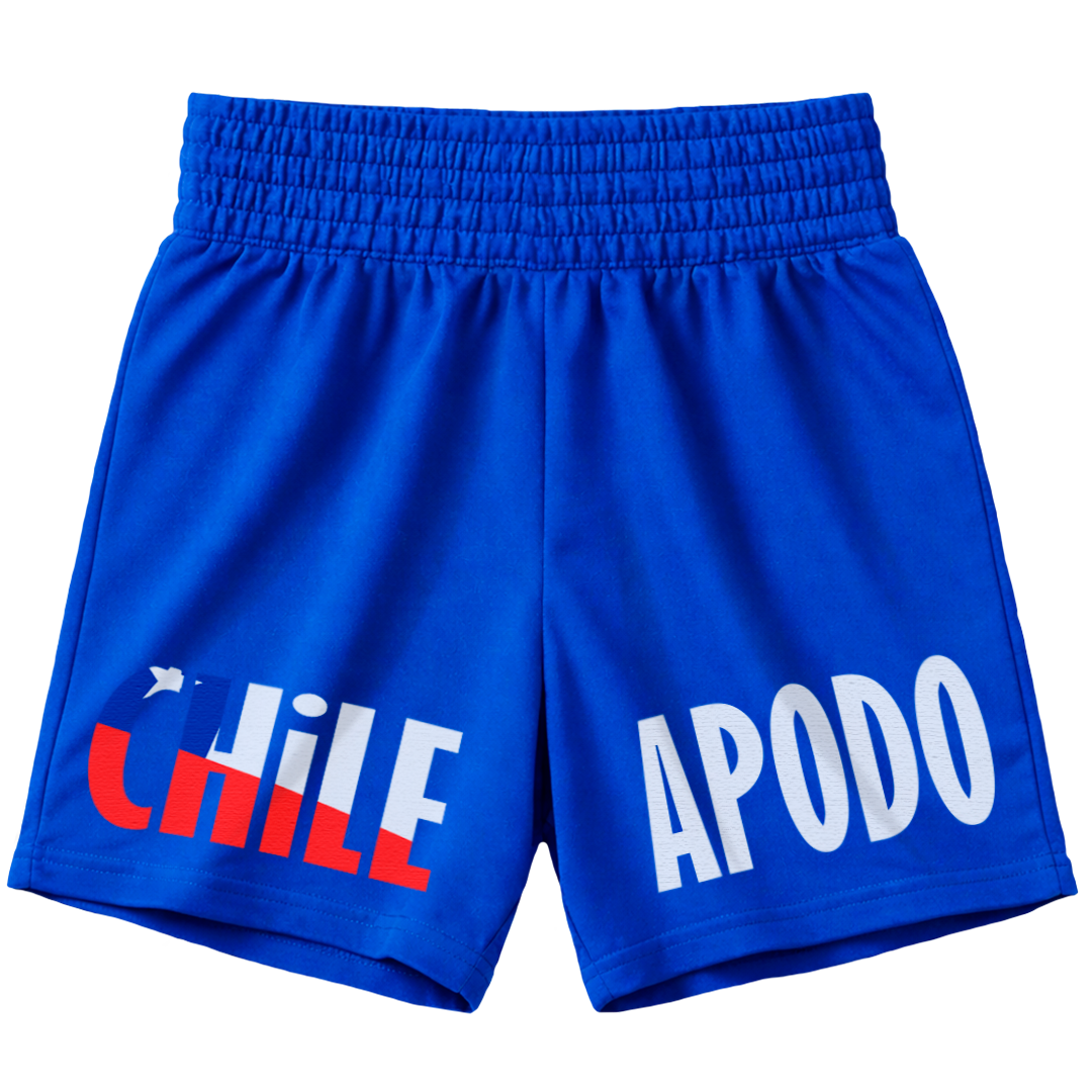 🩳🥊 Short boxeo (Chile + apodo) personalizado