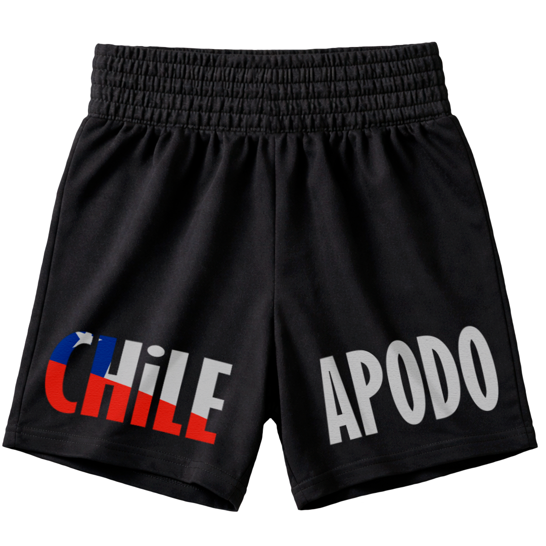 🩳🥊 Short boxeo (Chile + apodo) personalizado