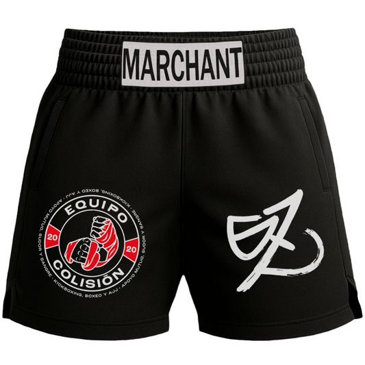 🩳🥊 Short boxeo personalizado (Hebilla + 2 logos en piernas)