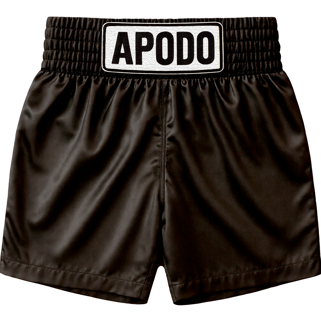 🩳🥊 Short satin (Hebilla personalizada)