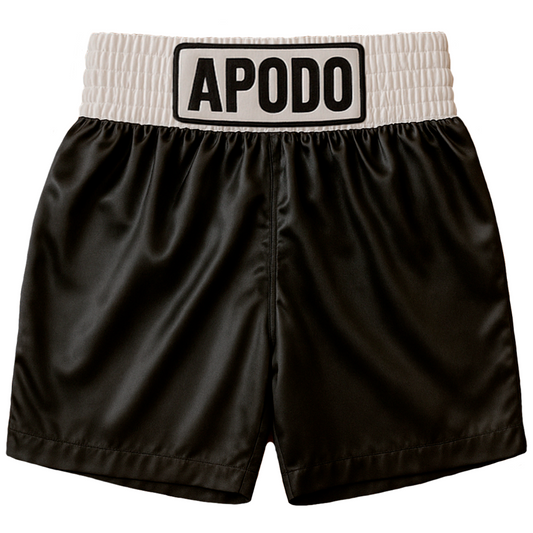 🩳🥊 Short boxeo satin (Hebilla personalizada)