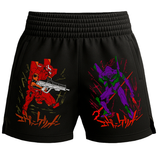 🩳🥊 Short boxeo "Eva united 1 & 2" (Neon genesis evangelion)