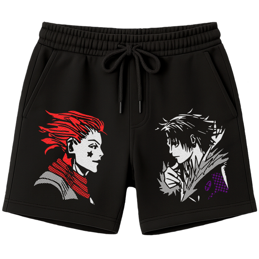 🩳 Short "Hisoka Vs Chrollo" de Hunter x hunter
