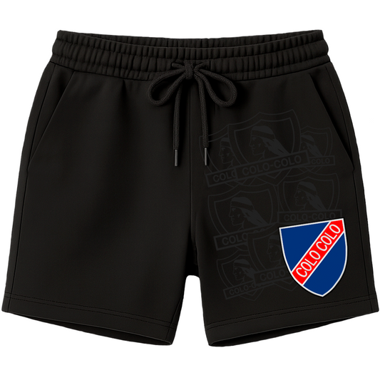🩳 Short sport (negro) "Colo Colo"