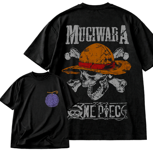 👕🧥 "Mugiwara" + "fruta gomu gomu"