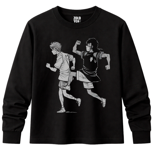 👕🧥 Volg y Wally "corriendo"