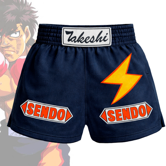 🩳🥊 Muay/Kick Takeshi Sendo "Rayo" de Hajime no ippo