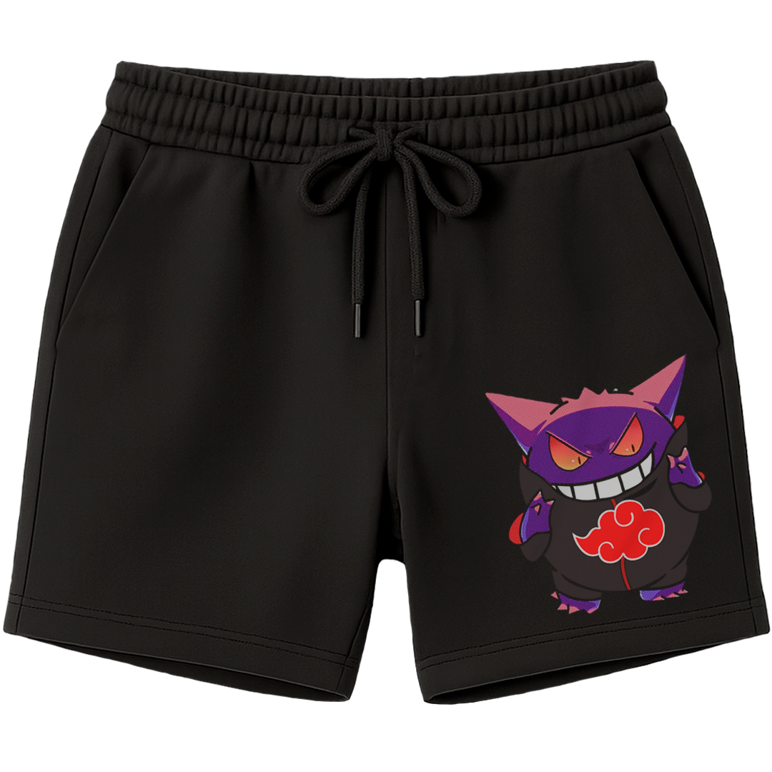 🩳 Short negro "Gengar akatsuki"