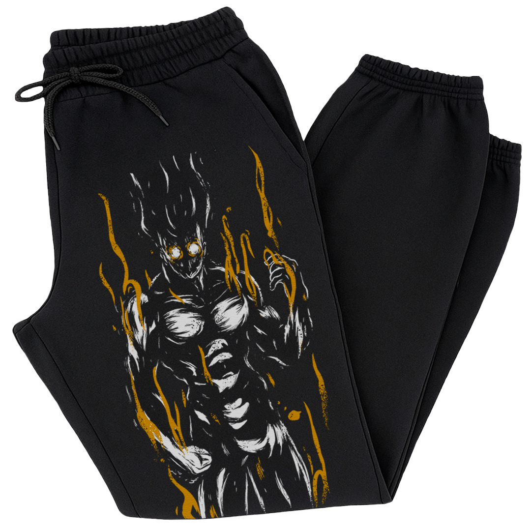 👖 Jogger negro Gon Rage "sombra" de Hunter x hunter