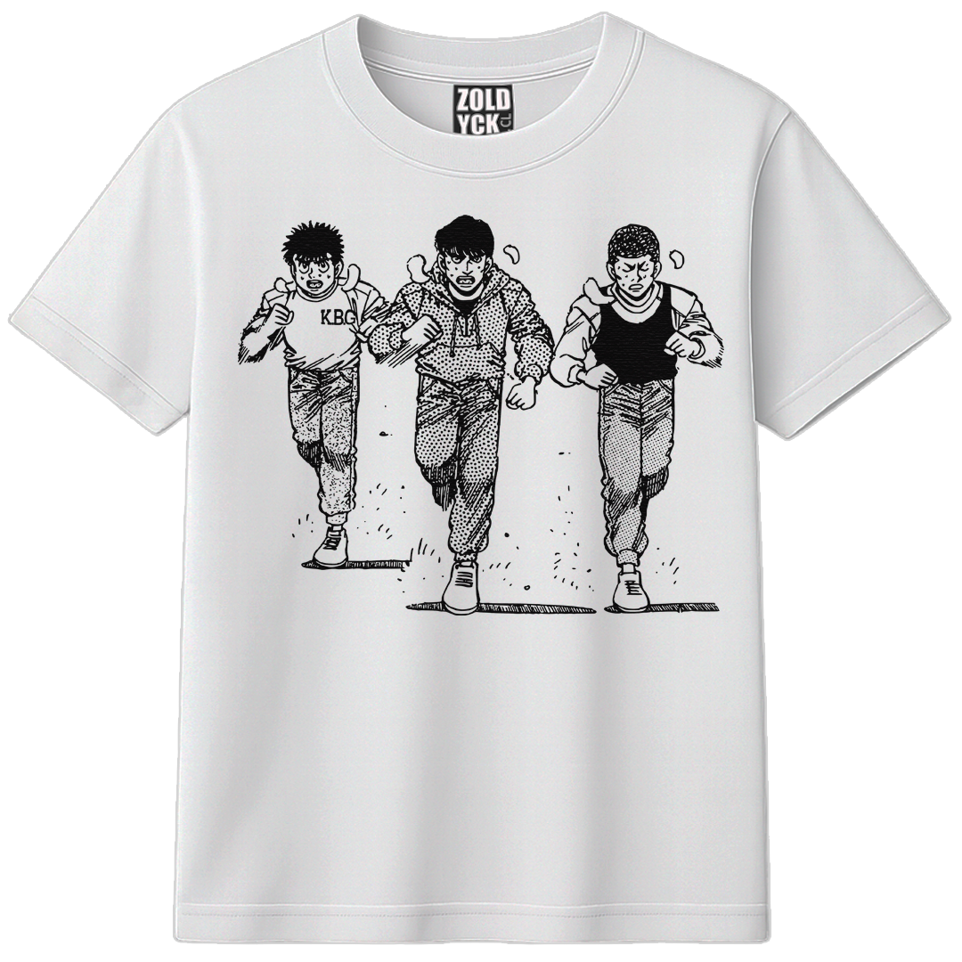 👕🧥 "Ippo, Aoki & Kimura corriendo" de Hajime no ippo