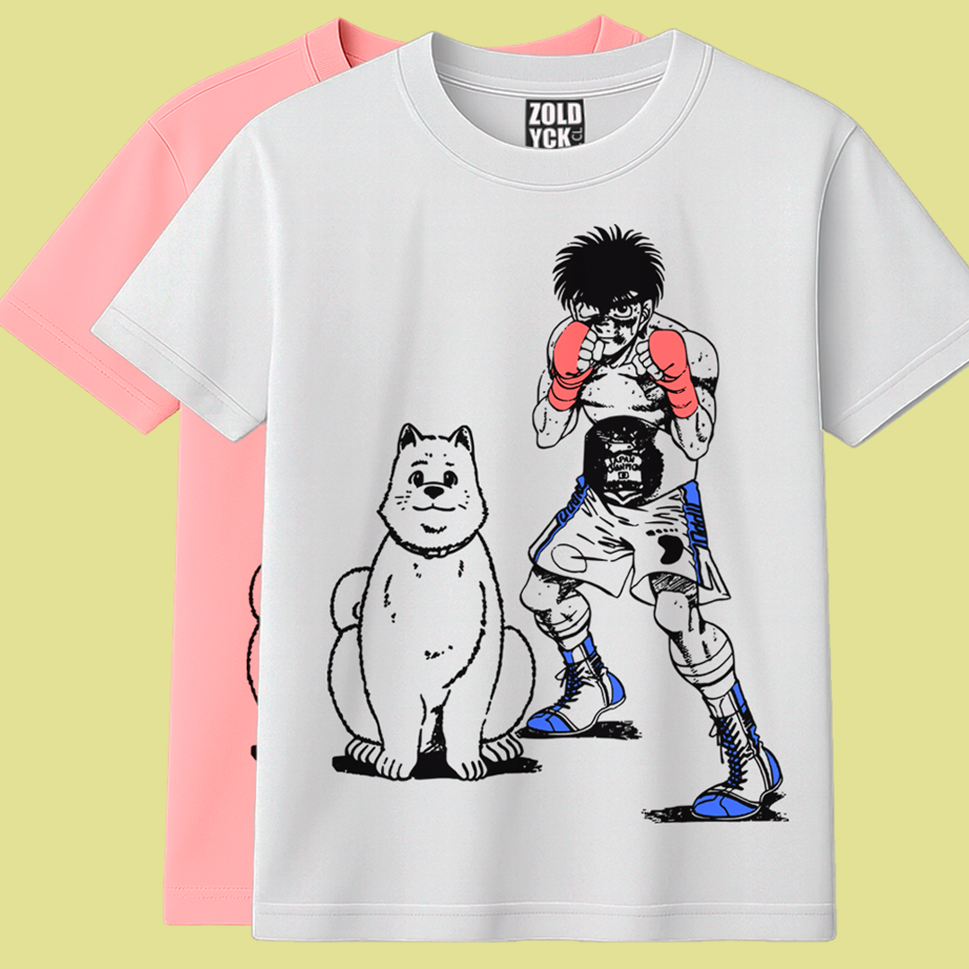 👕🧥 "Ippo & Wanpo en el ring" de Hajime no ippo