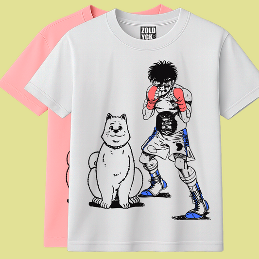 👕🧥 "Ippo & Wanpo en el ring" de Hajime no ippo