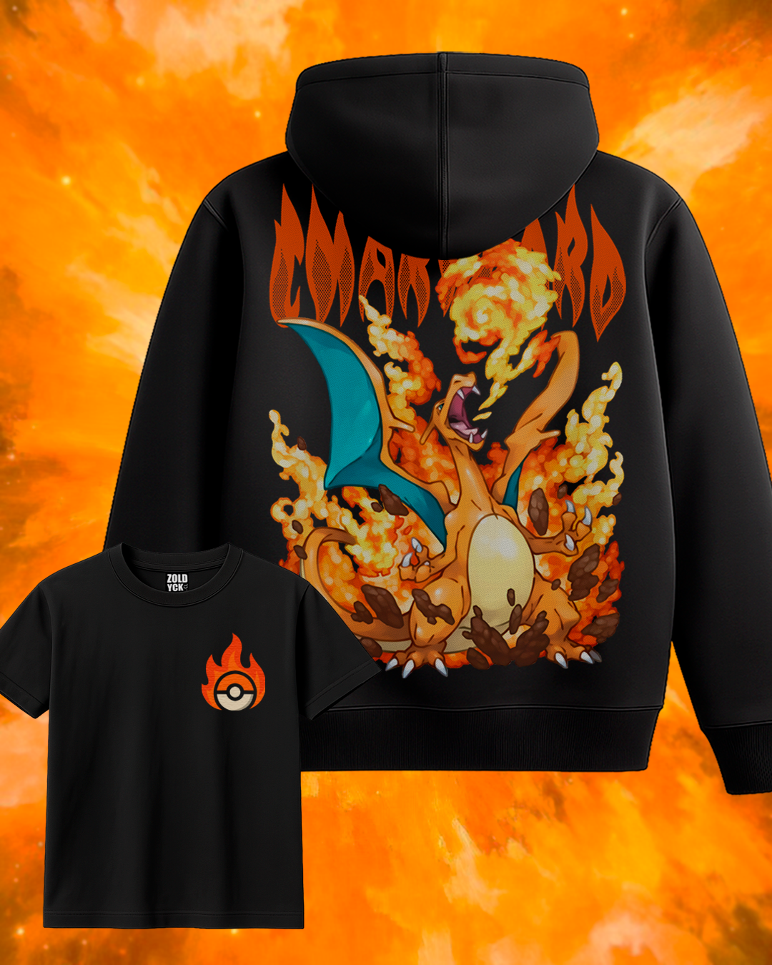 💣👕🧥 "Charizard" (BigDesign!)
