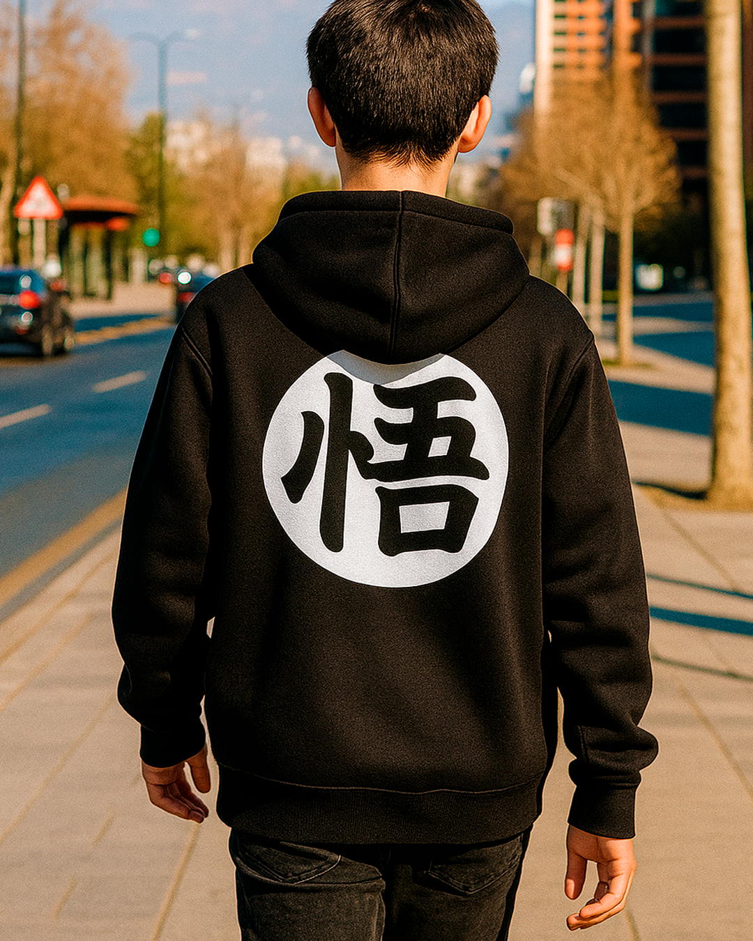 🧥 Poleron "Kanji Son Goku" (Dragon Ball z)