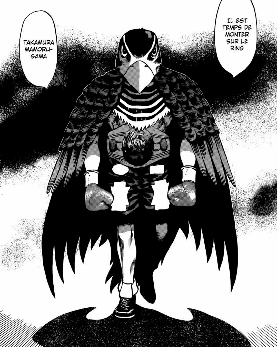 👕🧥 Takamura "Bata de Halcón" (Hajime no ippo)