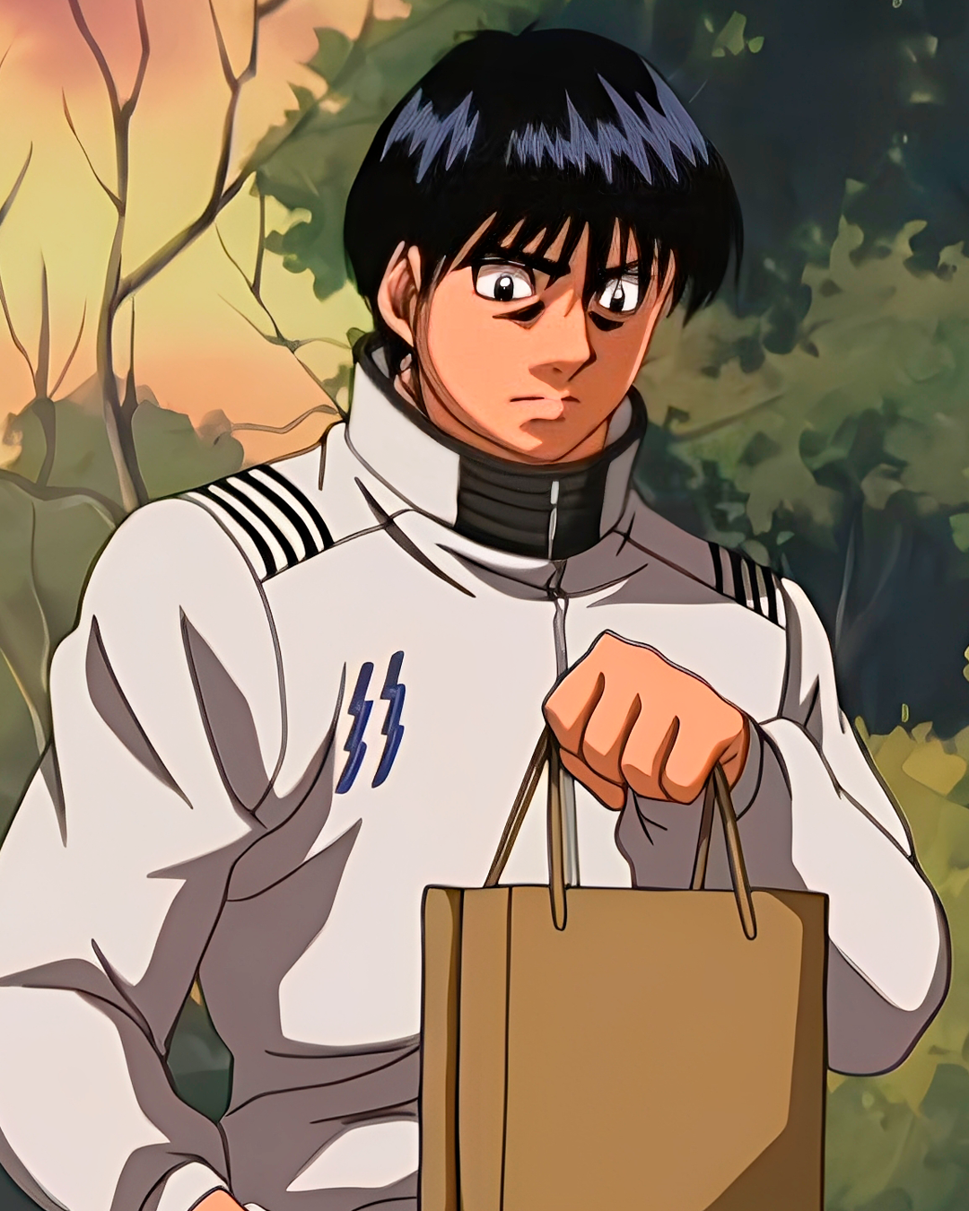🧥 Chaqueta blanca Ichiro Miyata (Hajime no ippo)
