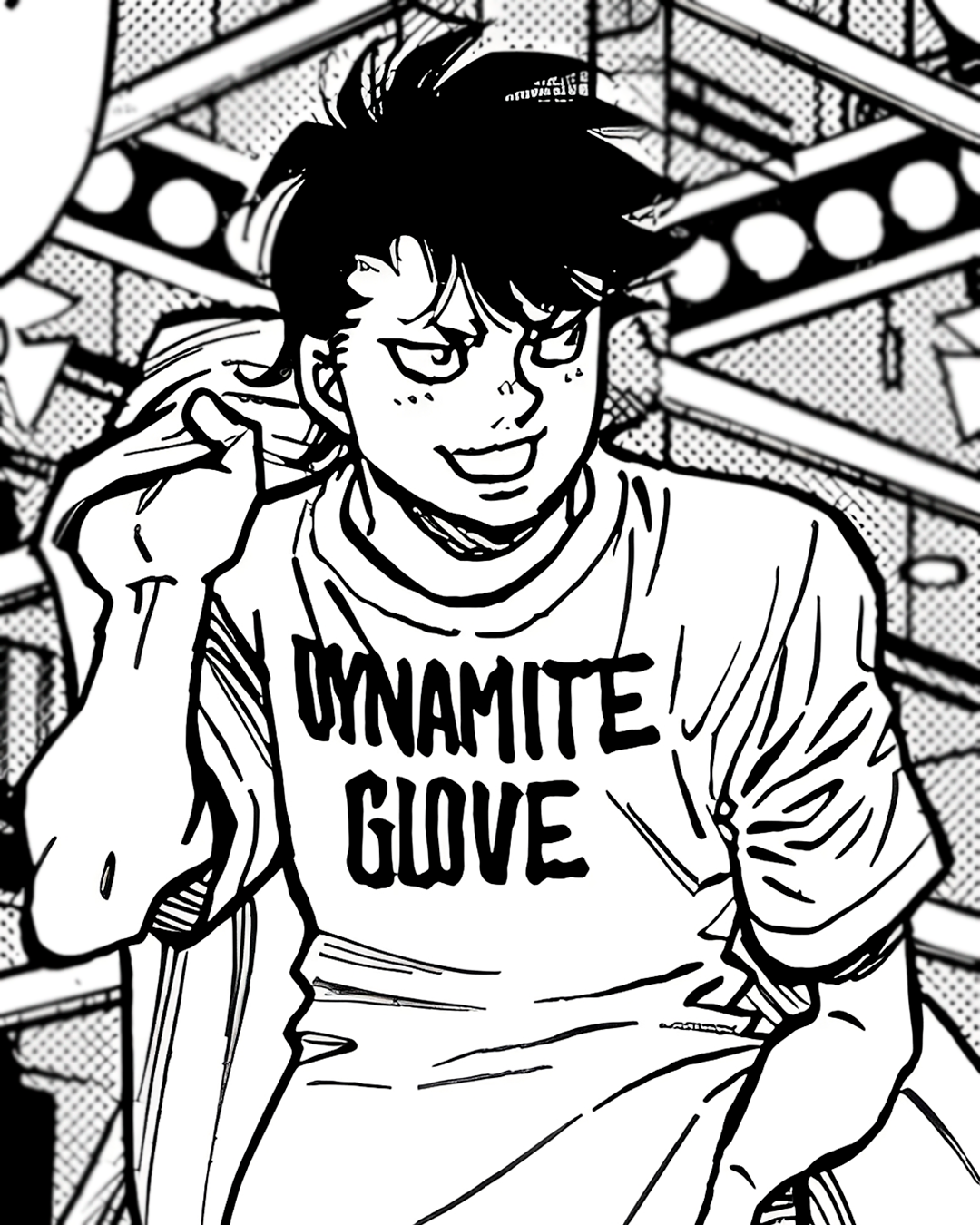 👕🧥 "Dynamite glove" (Hajime no ippo)