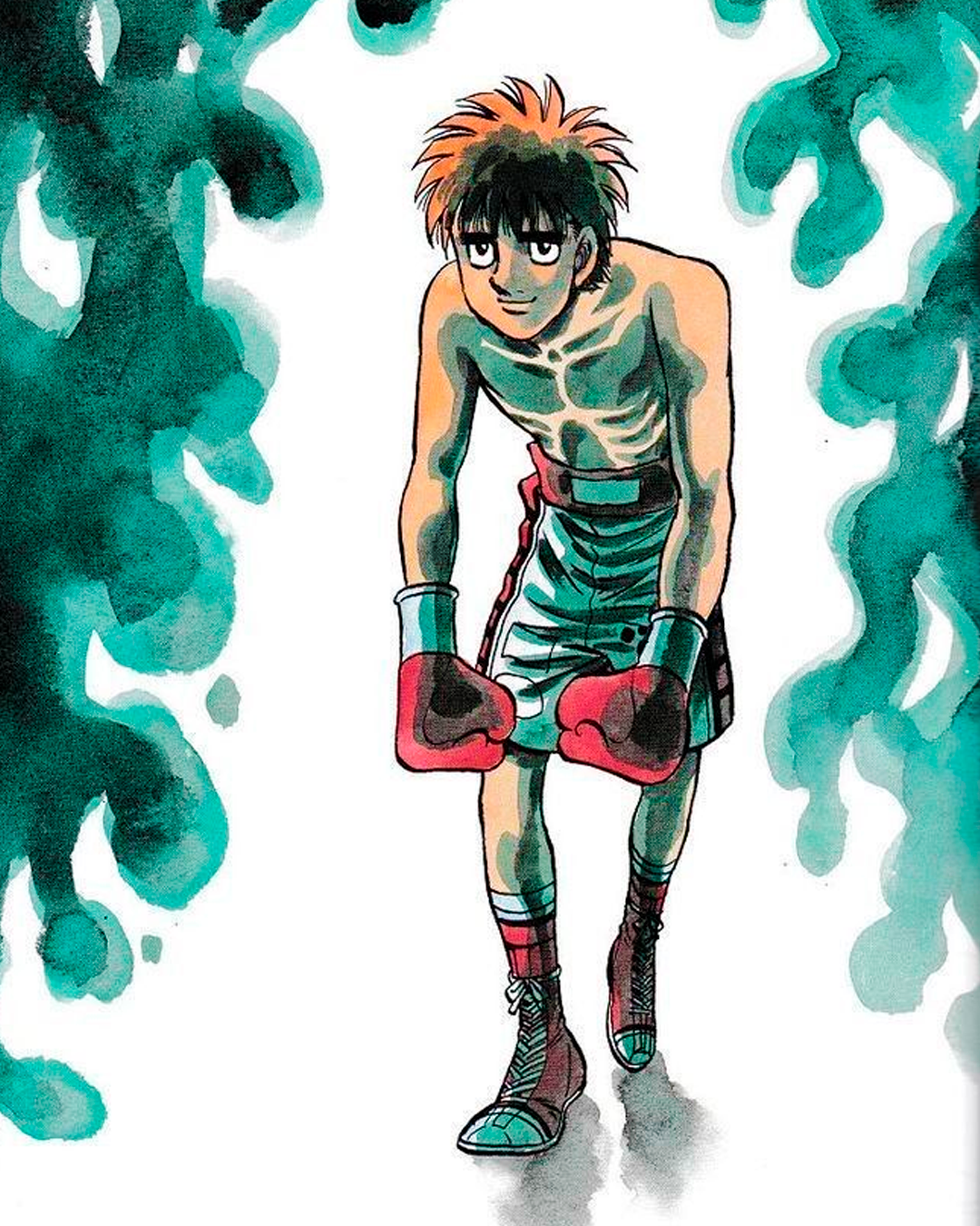 👕🧥 Ippo "limpiando sus guantes"