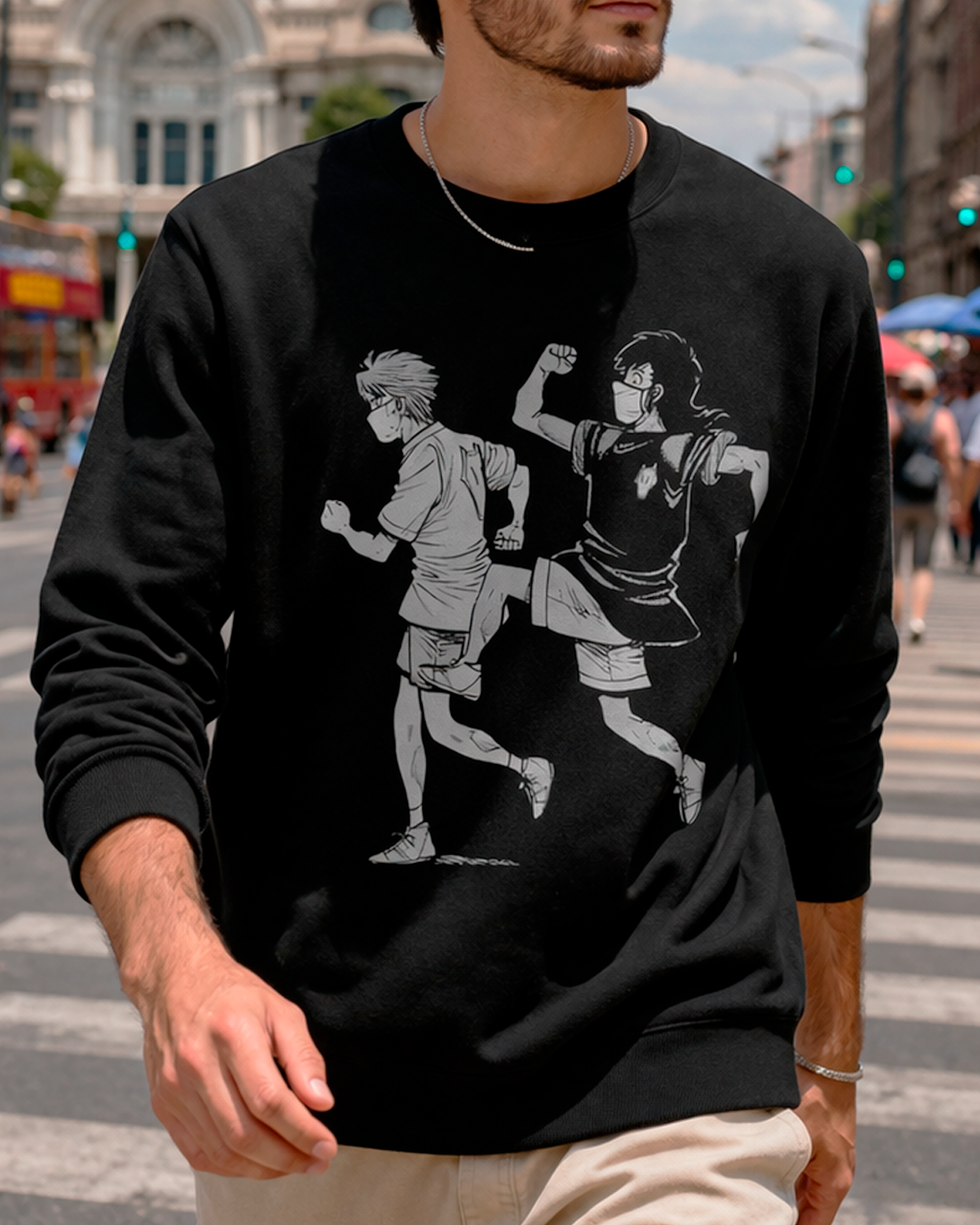 👕🧥 Volg y Wally "corriendo"