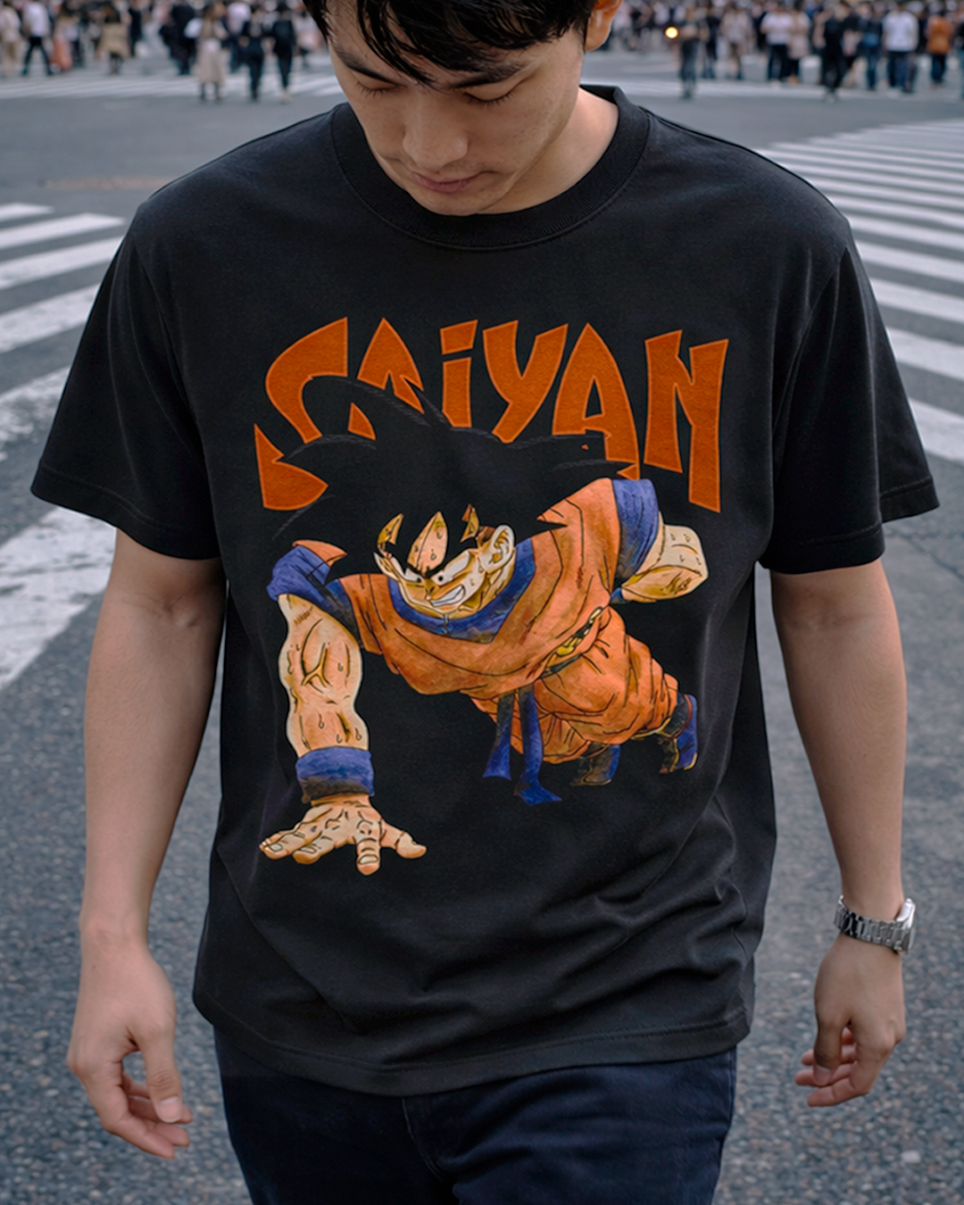 👕🧥 Goku "Saiya" (Dragón Ball Z)